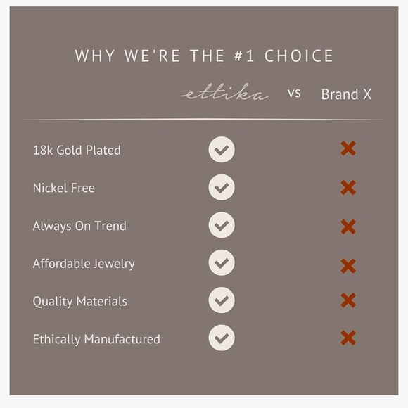 Ettika silver toned smooth open back ring - Picture 12 of 12